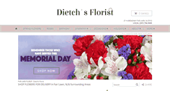 Desktop Screenshot of dietchsflorist.com